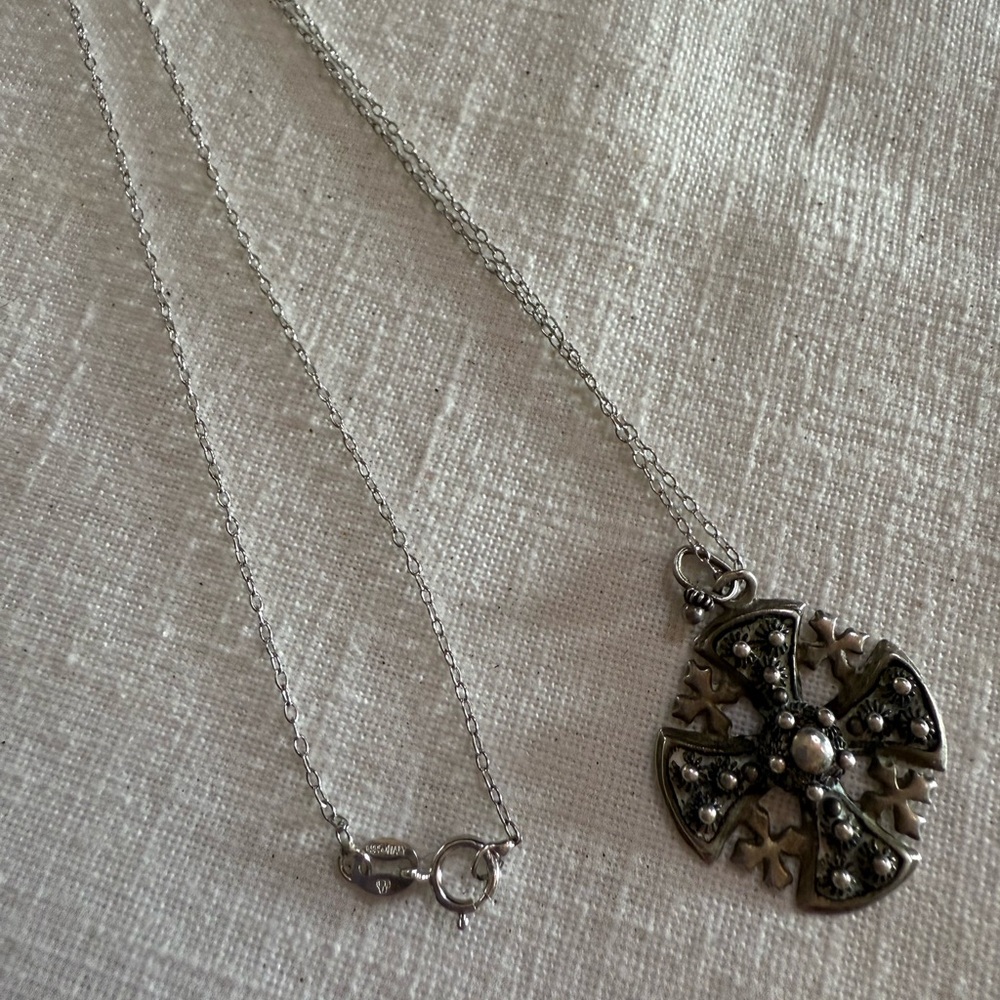Jerusalem Cross Necklace